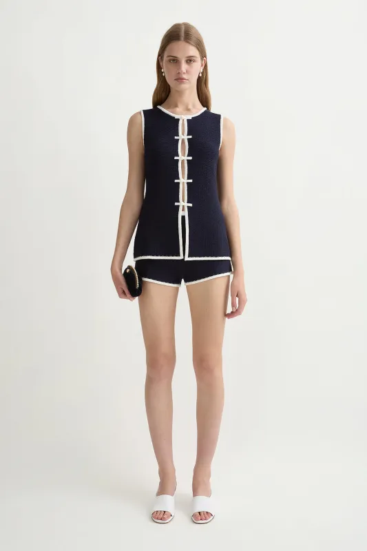 LOU SHORT - NAVY sold by Posse