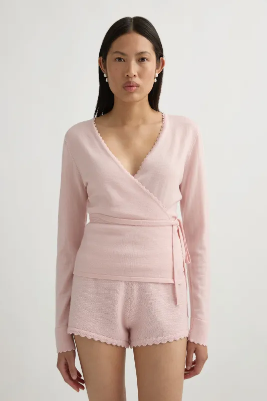MAISIE WRAP TOP made by Posse
