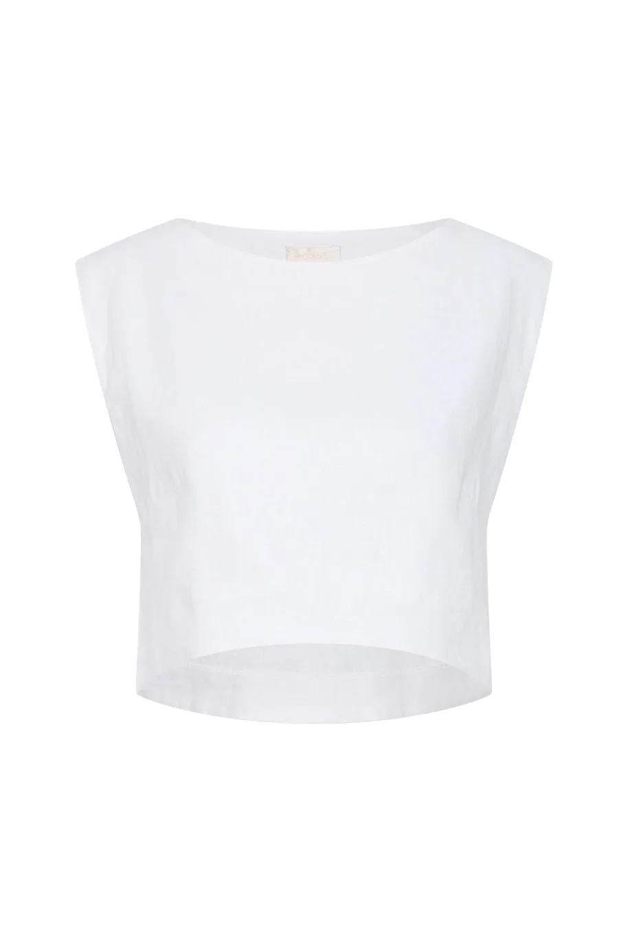 MARTINA CROP TOP - IVORY sold by Posse product image thumbnail 5