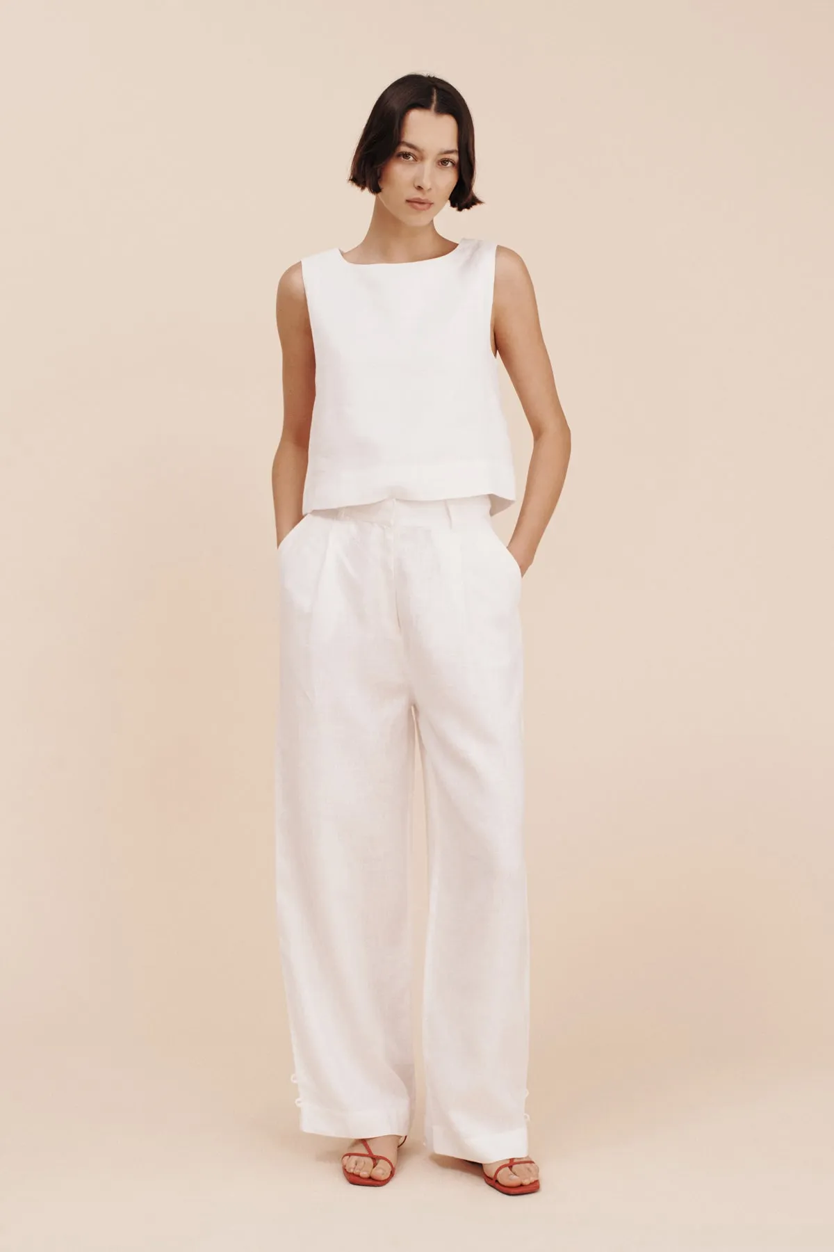 MABEL TOP - IVORY sold by Posse product image thumbnail 5