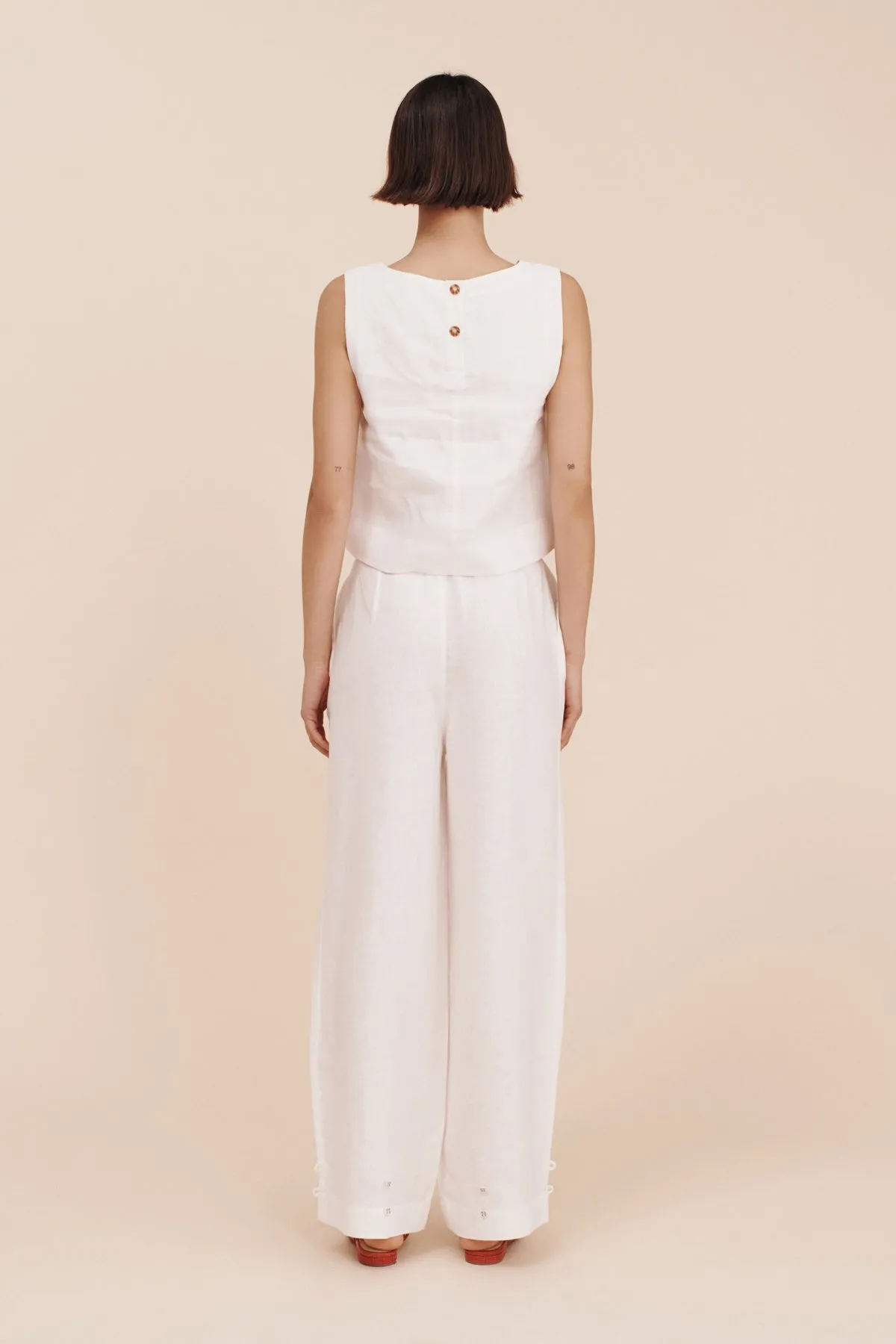 MABEL TOP - IVORY sold by Posse product image thumbnail 2