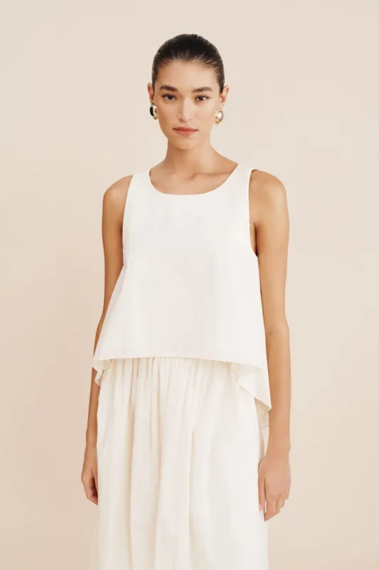 LUCAS TOP - CREAM sold by Posse