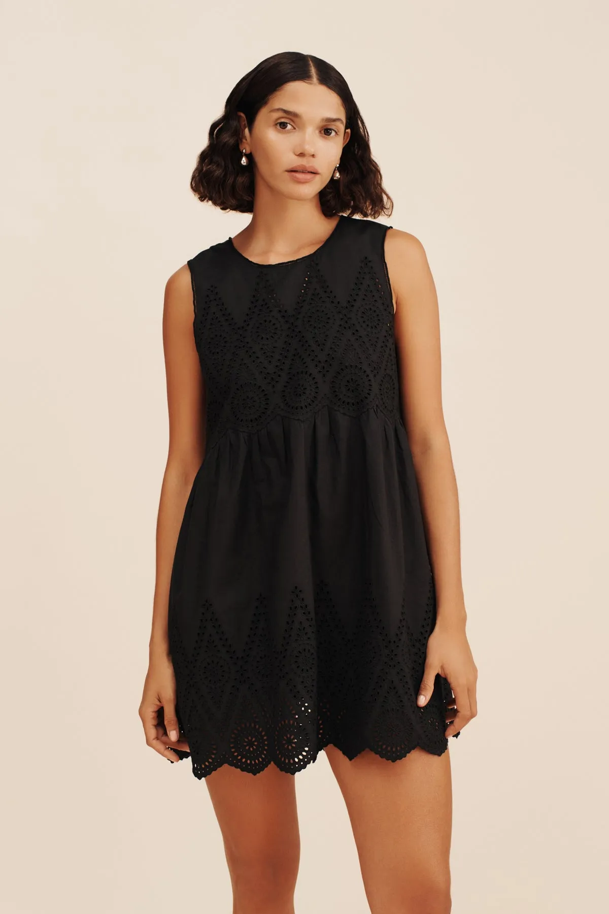 LOUISA MINI DRESS - BLACK sold by Posse