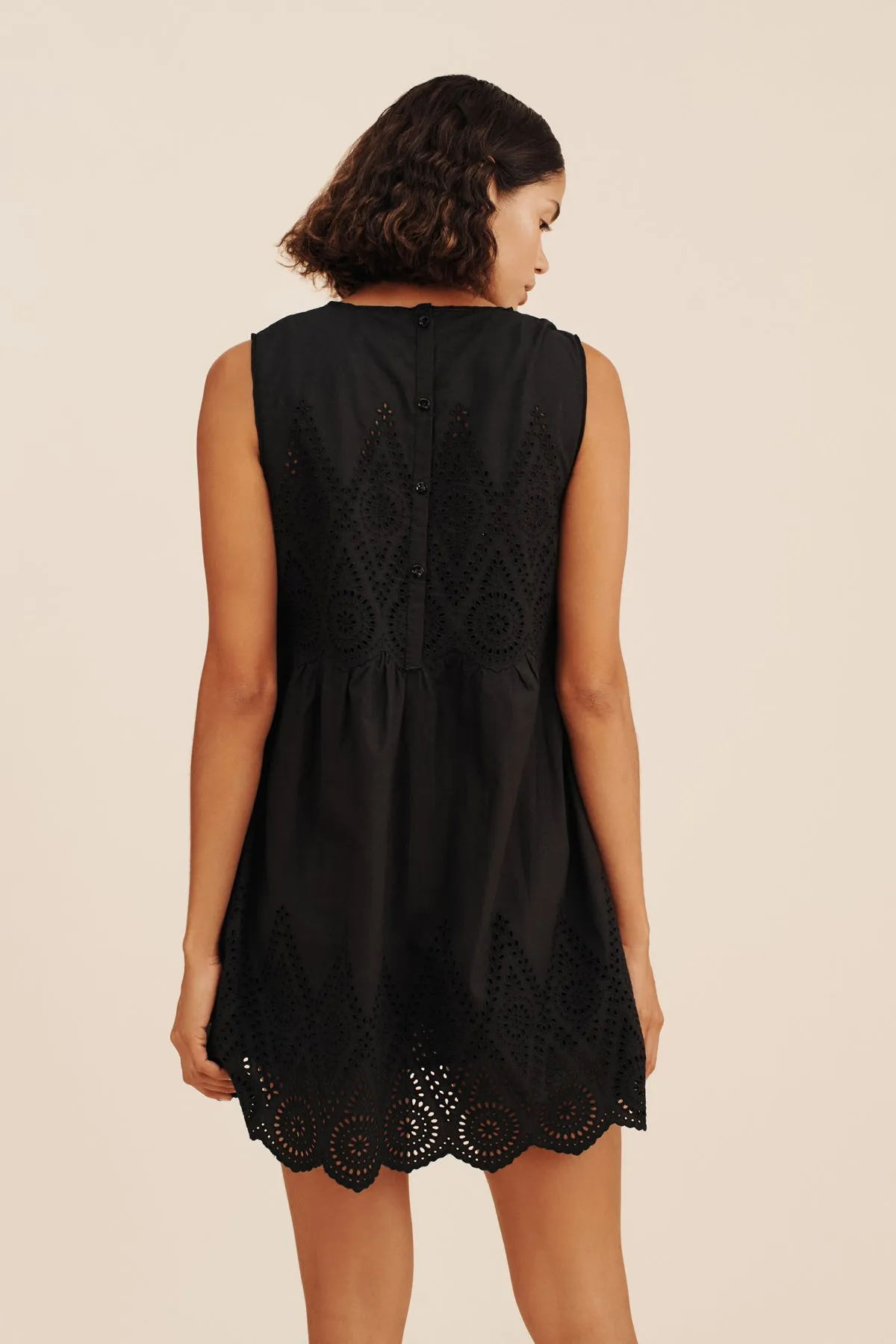 LOUISA MINI DRESS - BLACK sold by Posse product image thumbnail 5