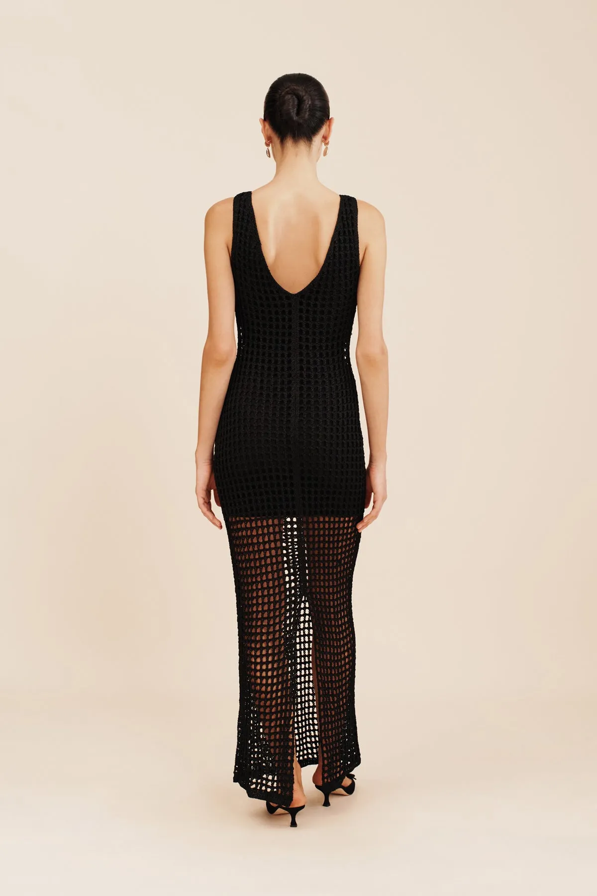 PHOEBE DRESS - BLACK sold by Posse product image thumbnail 2