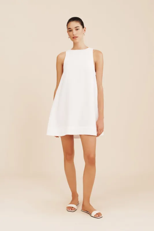 POPPY DRESS - IVORY sold by Posse