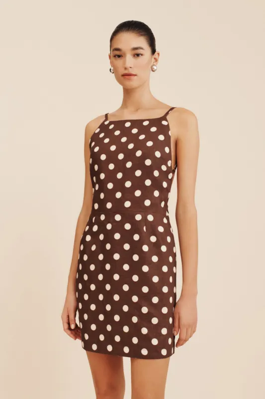 LORI MINI DRESS - POLKA DOT sold by Posse