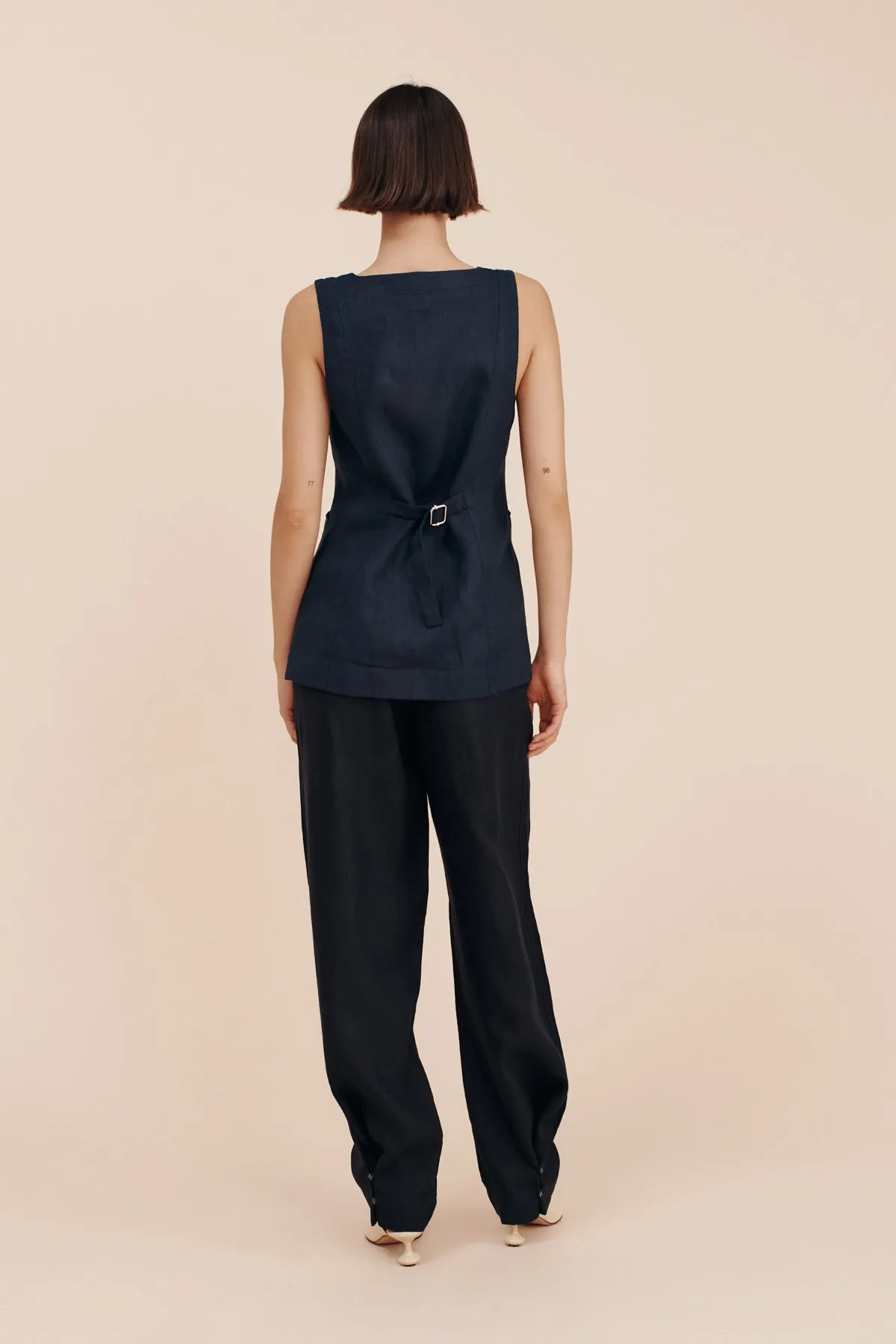 LORENZO PANT - INK sold by Posse product image thumbnail 5
