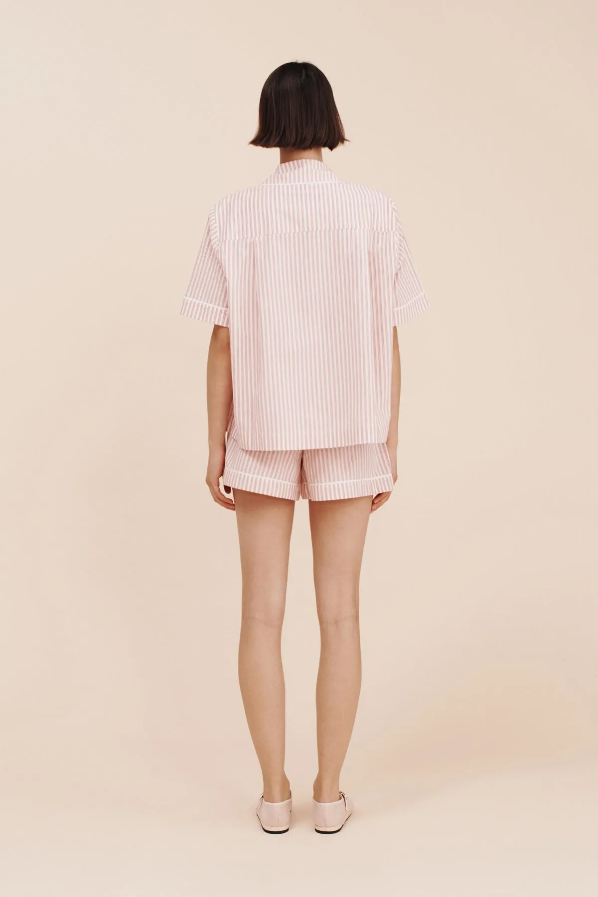 EDIE SHIRT - STRAWBERRY STRIPE sold by Posse product image thumbnail 4