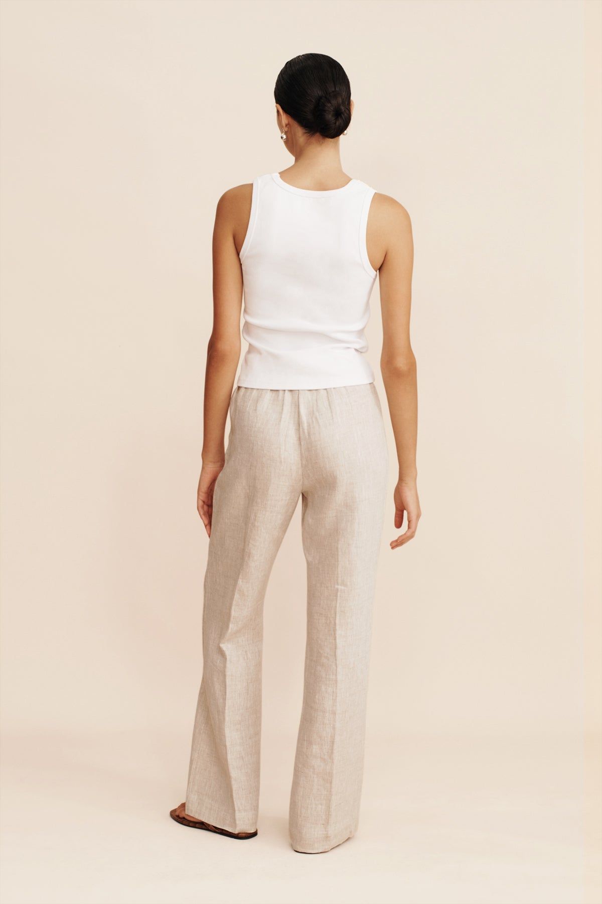 SOL TROUSER - NATURAL sold by Posse product image thumbnail 2