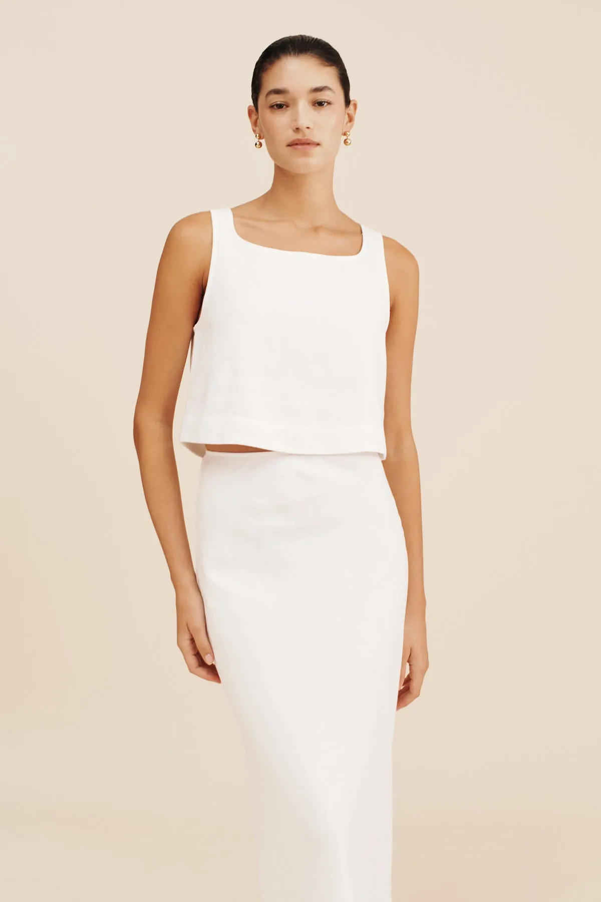 AURORA SKIRT - IVORY sold by Posse product image thumbnail 5