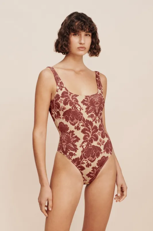 LUCINDA ONE PIECE - FLORAL sold by Posse
