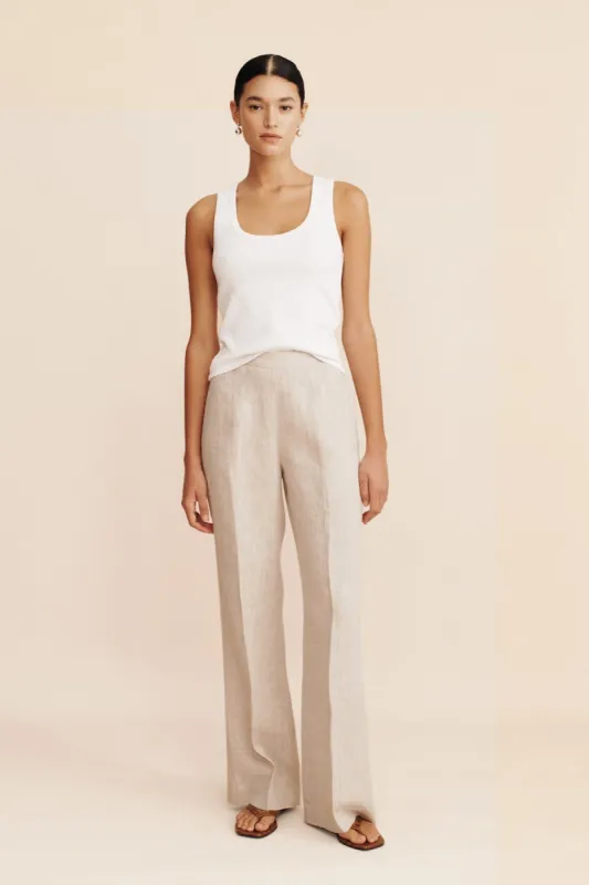 SOL TROUSER - NATURAL sold by Posse