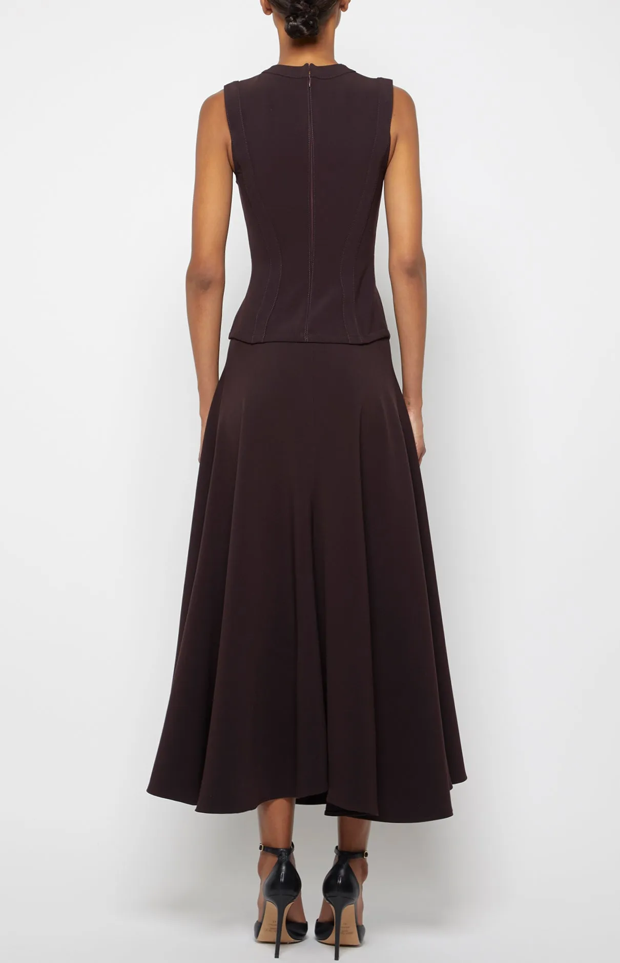 FRONT SEAM MAXI SKIRT sold by Prabal Gurung product image thumbnail 3