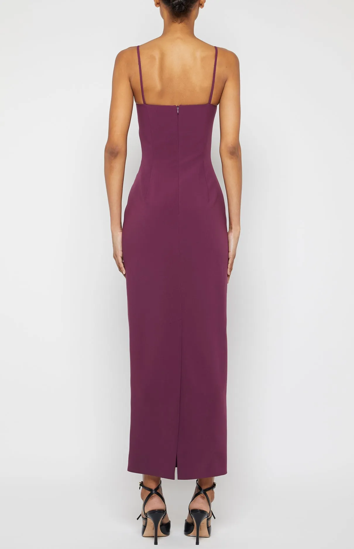 SQUARE NECK MIDI DRESS sold by Prabal Gurung product image thumbnail 3