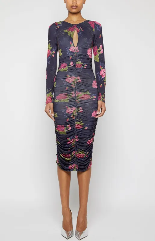 TWIST NECK JERSEY DRESS made by Prabal Gurung