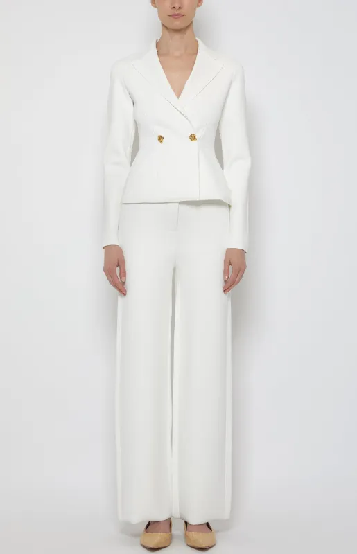 SINGLE BUTTON COMPACT KNIT BLAZER made by Prabal Gurung