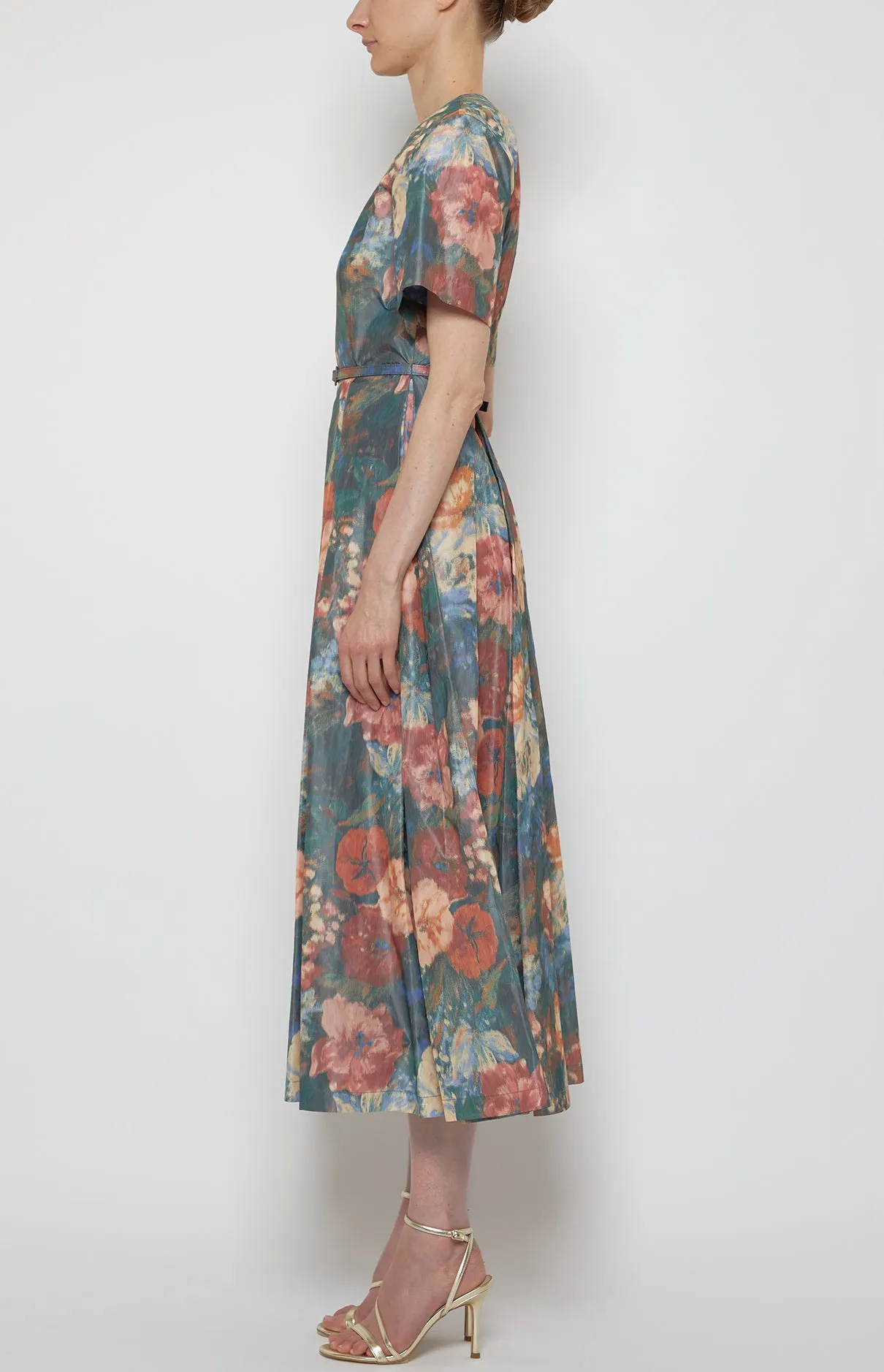 SHORT SLEEVE MIDI COCKTAIL DRESS sold by Prabal Gurung product image thumbnail 2