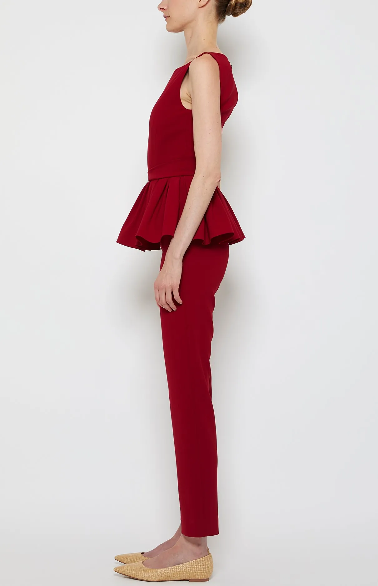 PEPLUM SQUARE NECK TOP sold by Prabal Gurung product image thumbnail 2