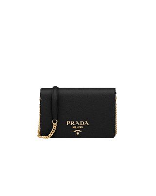 Saffiano Leather Mini Bag sold by Prada
