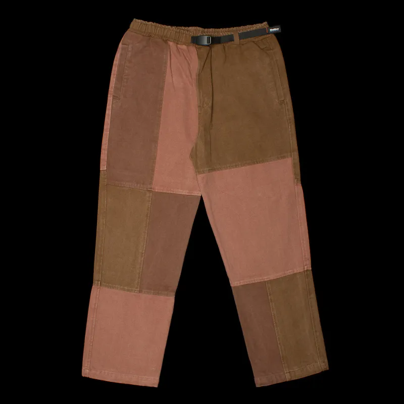 Washed Canvas Patchwork Pants sold by Premier