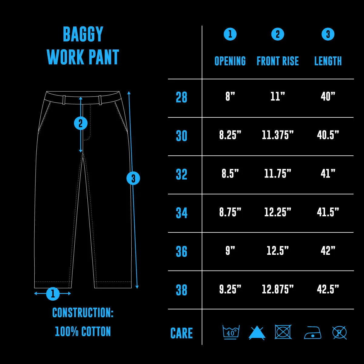 Baggy Work Pant sold by Premier product image thumbnail 2