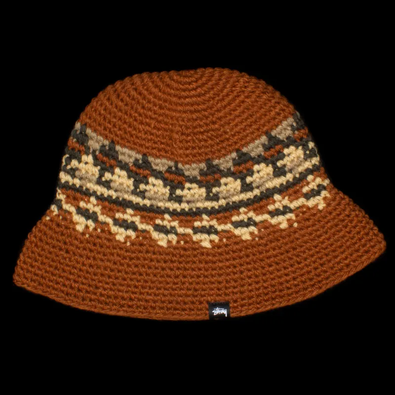 Fairisle Bucket Hat sold by Premier