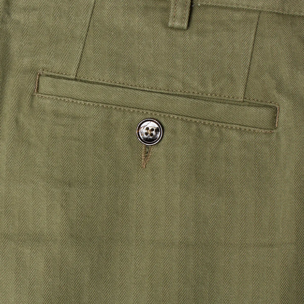 Classic Double-Pleat Herringbone Pants sold by Premier product image thumbnail 5