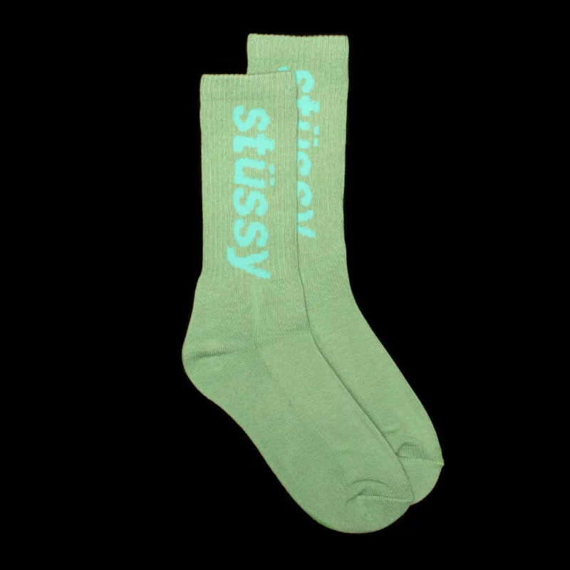 Helvetica Crew Socks sold by Premier