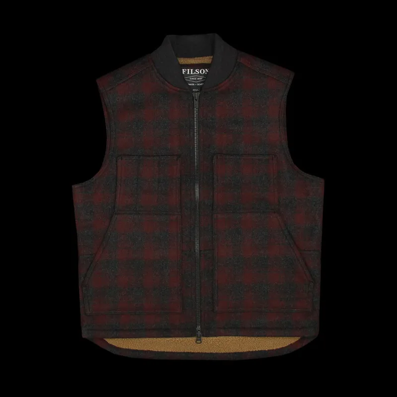 Lined Mackinaw Wool Work Vest sold by Premier