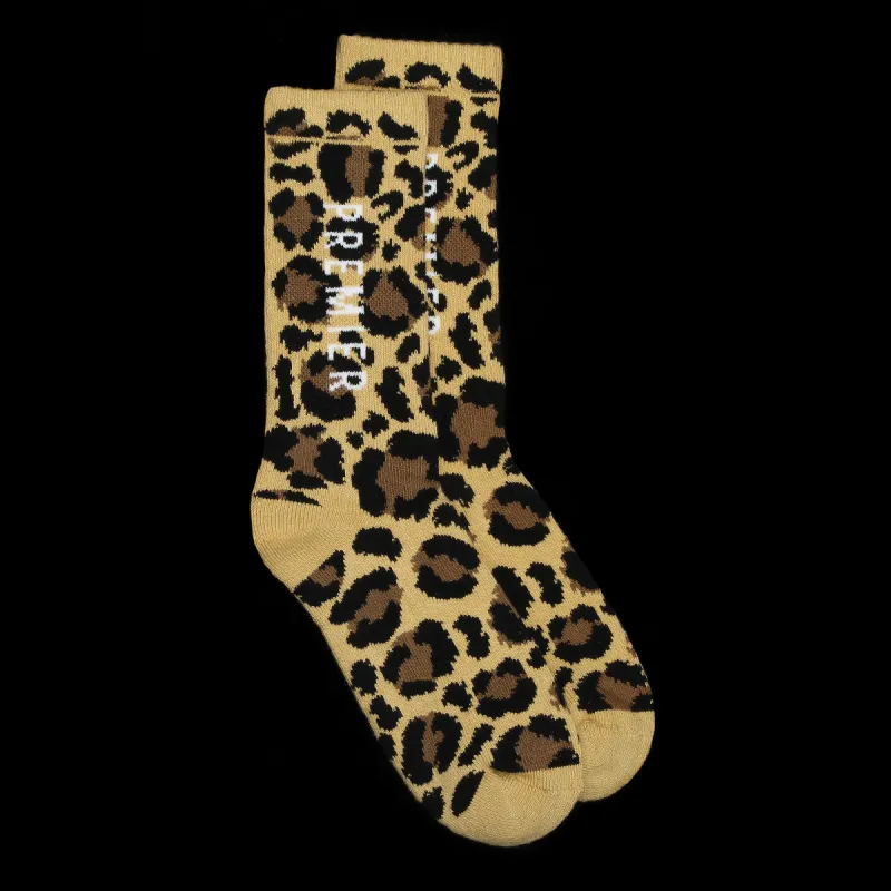 Leopard Crew Sock sold by Premier