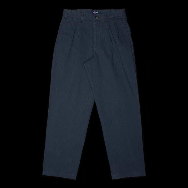 Classic Double-Pleat Herringbone Pants sold by Premier