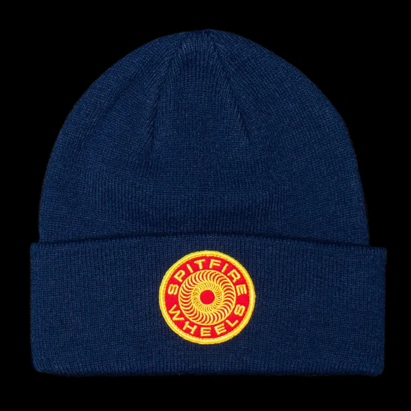 Classic 87 Swirl Patch Beanie sold by Premier