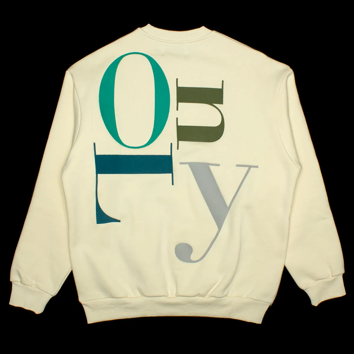 Big Letter Crewneck Sweatshirt sold by Premier product image thumbnail 3