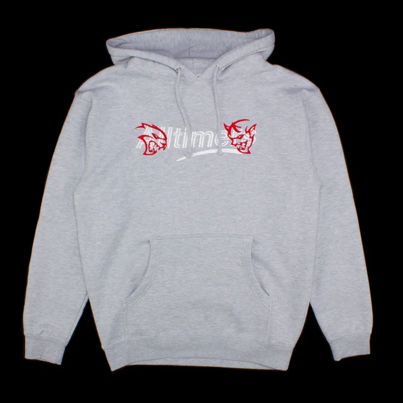 Hell Demon Embroidered Hoodie sold by Premier