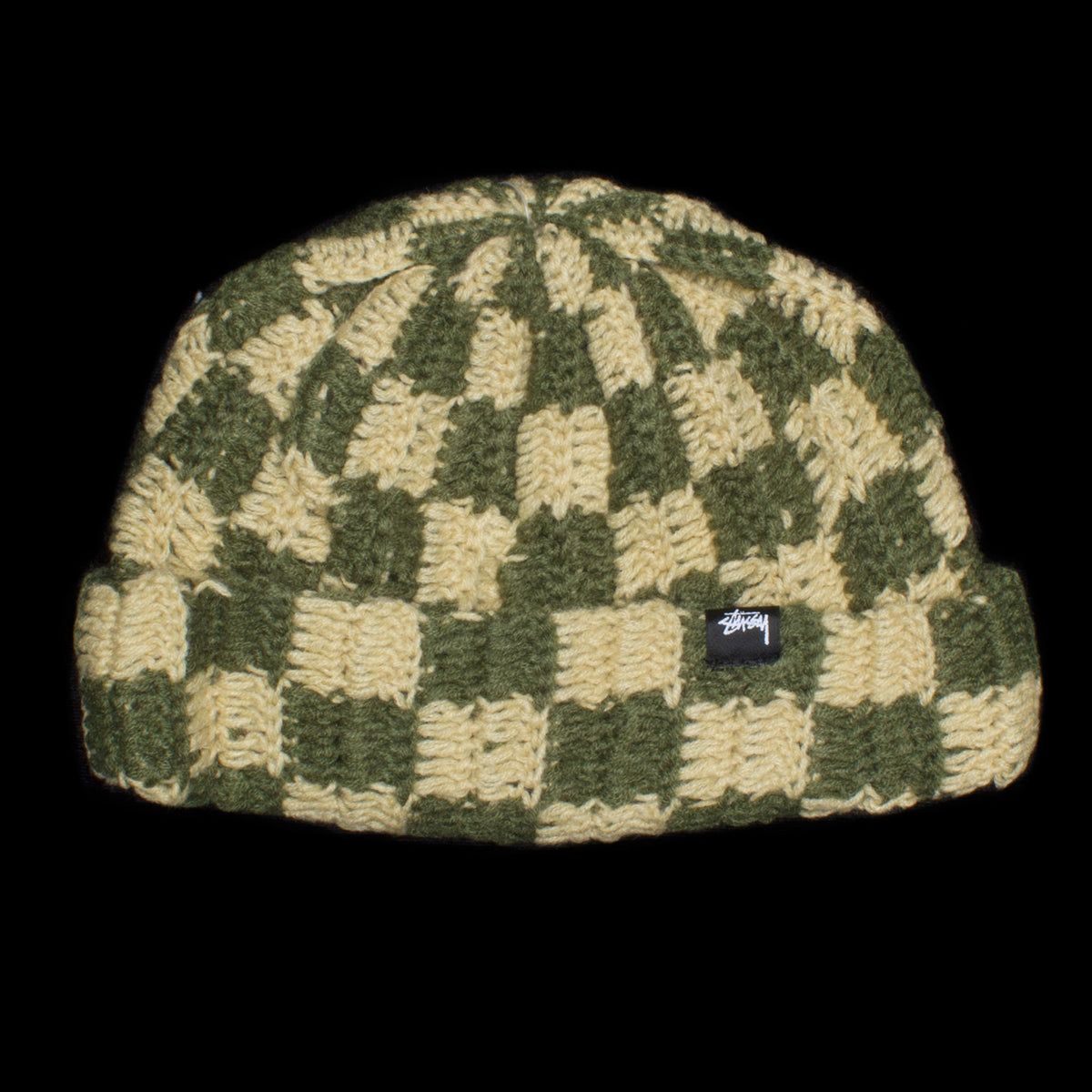 Crochet Checker Beanie sold by Premier