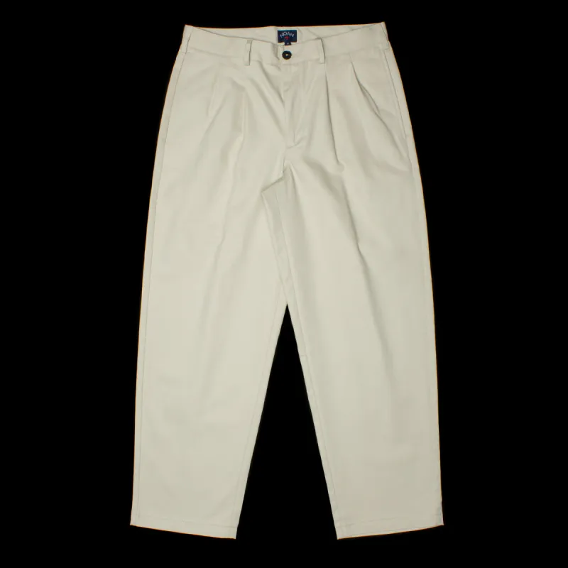 Twill Double Pleated Pants sold by Premier