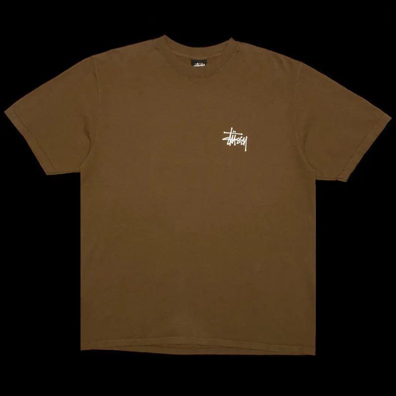 Basic Stussy Pigment Dyed T-Shirt sold by Premier