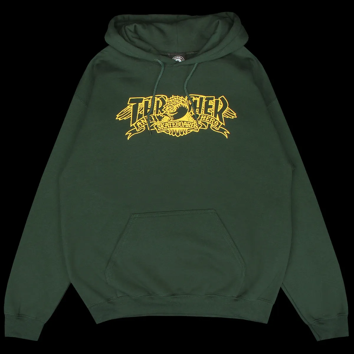 Thrasher x Anti Hero - Mag Banner Hoodie sold by Premier