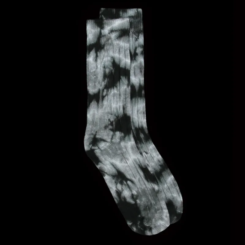 Dyed Ribbed Crew Sock sold by Premier