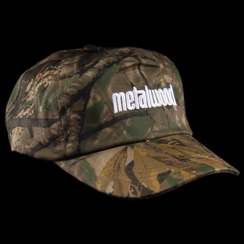 Metal Logo 5-Panel Hat made by Metalwood Studios