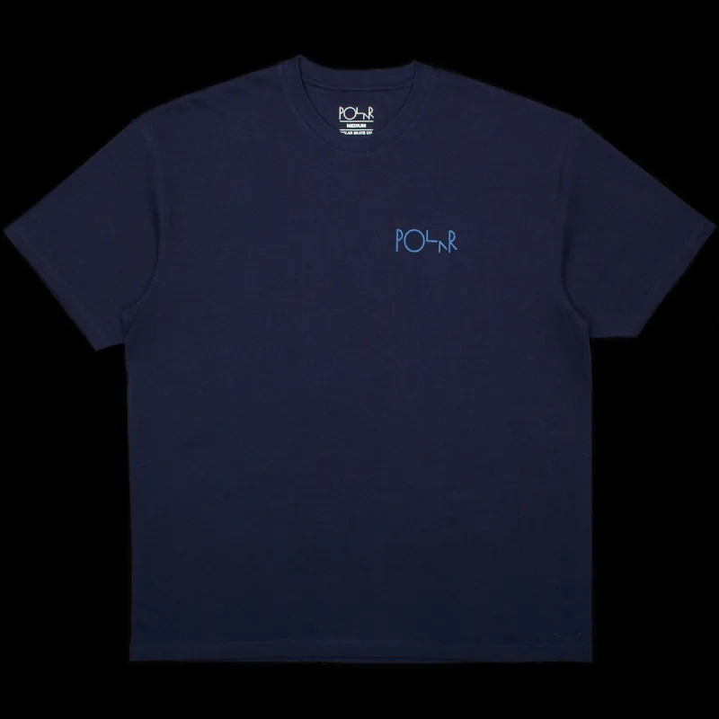 Stroke Logo T-Shirt made by Polar Skate