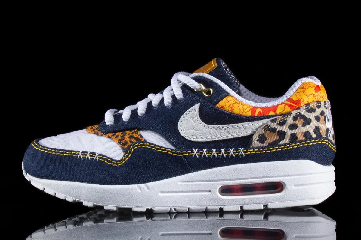 Air Max 1 Premium "Denim Leopard" sold by Premier