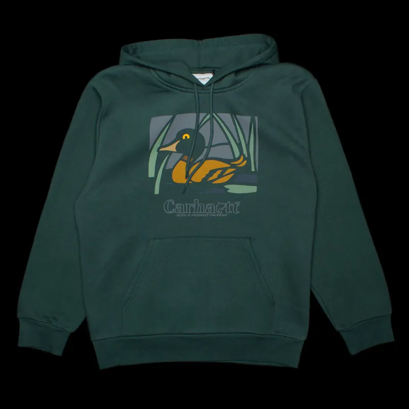Hooded Duck Pond Sweatshirt sold by Premier