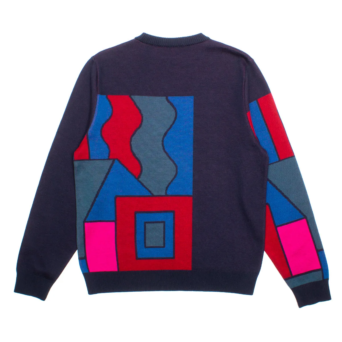 Blocked Landscape Knitted Pullover sold by Premier product image thumbnail 3