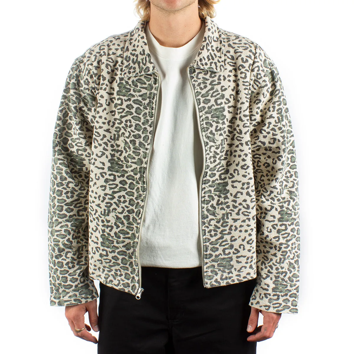 Leopard Mesh Zip Jacket sold by Premier product image thumbnail 5