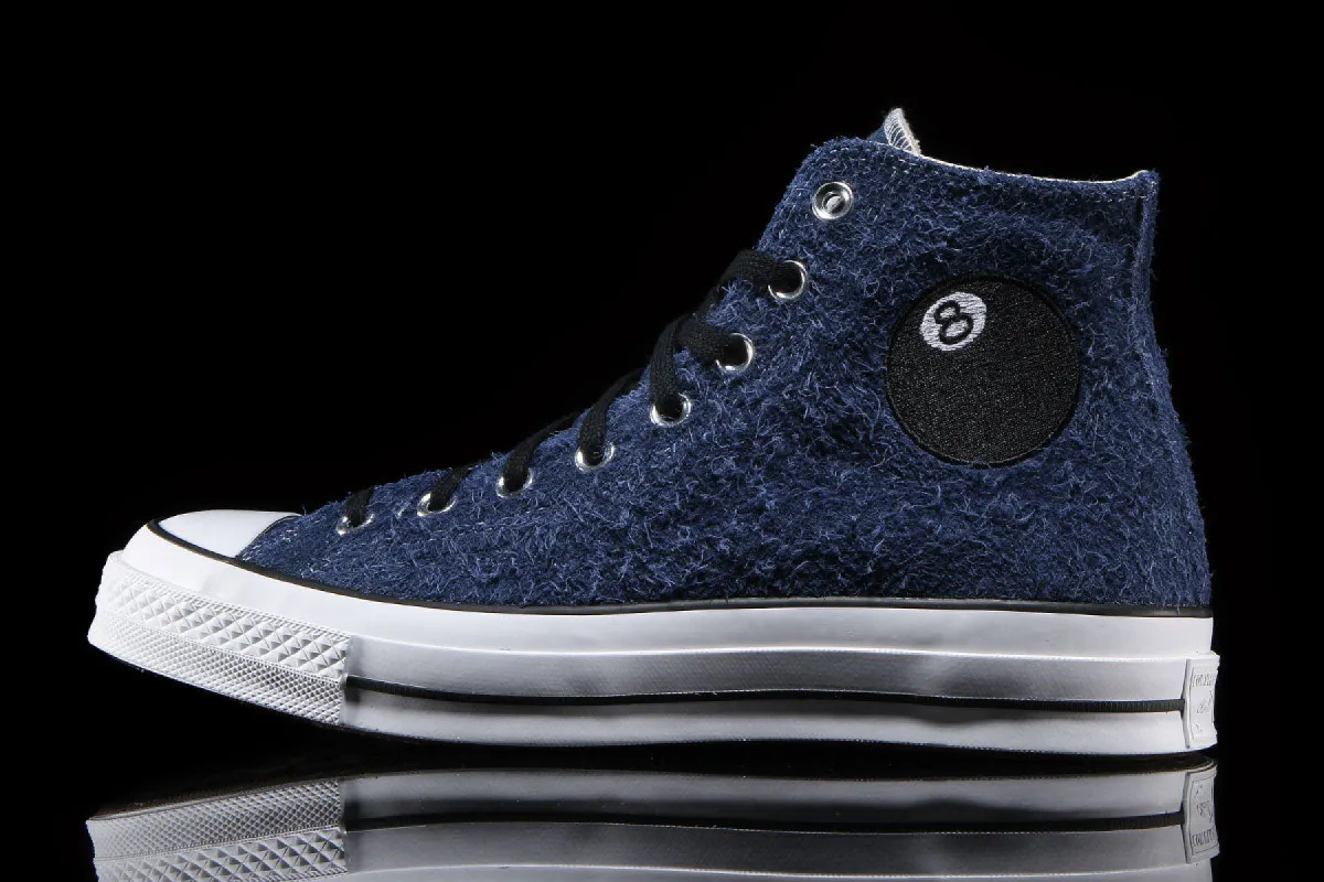 Stussy x Converse Chuck 70 Hi "8-Ball" sold by Premier