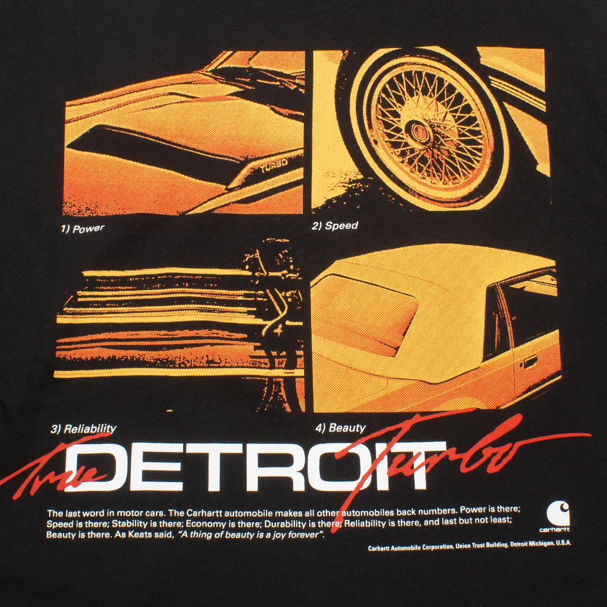 L/S Detroit Turbo T-Shirt sold by Premier product image thumbnail 4