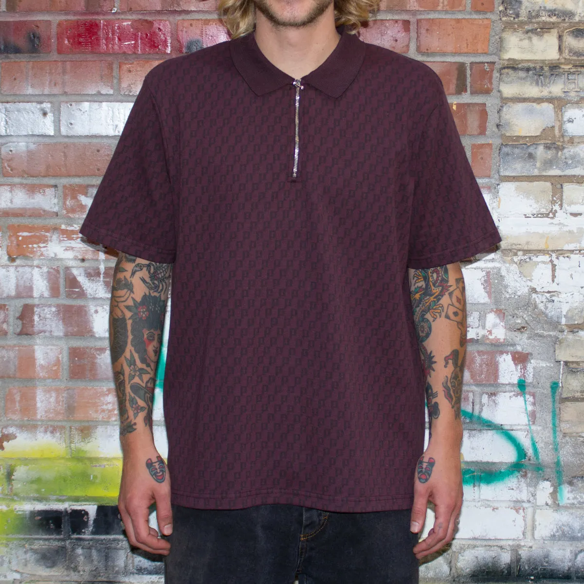 Zip Polo Shirt sold by Premier product image thumbnail 5