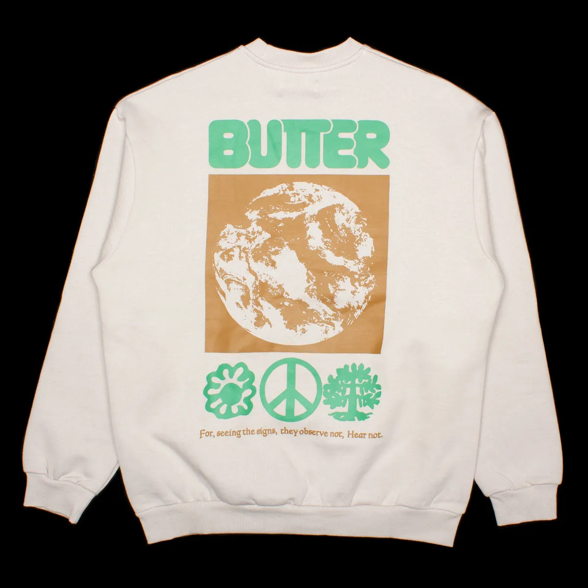 Peace On Earth Crewneck Sweatshirt sold by Premier product image thumbnail 3